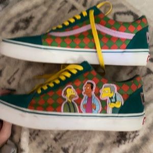Vans Homer Simpson moe’s tavern shoes